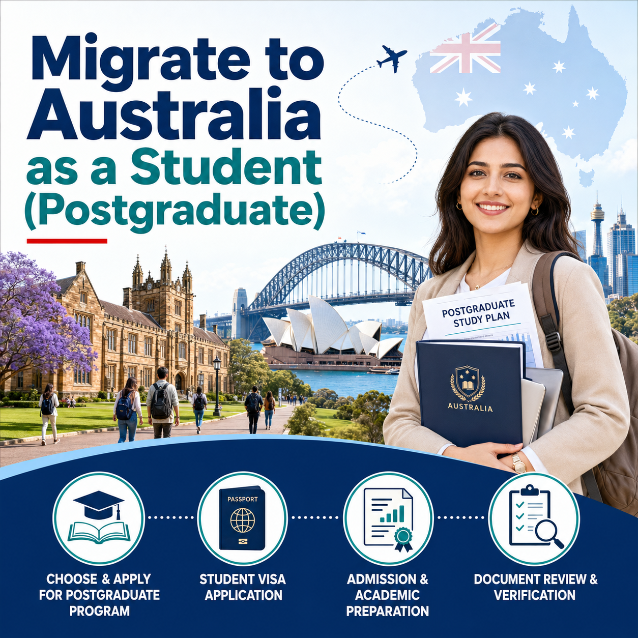 Migrate to Australia as a Student (Postgraduate)