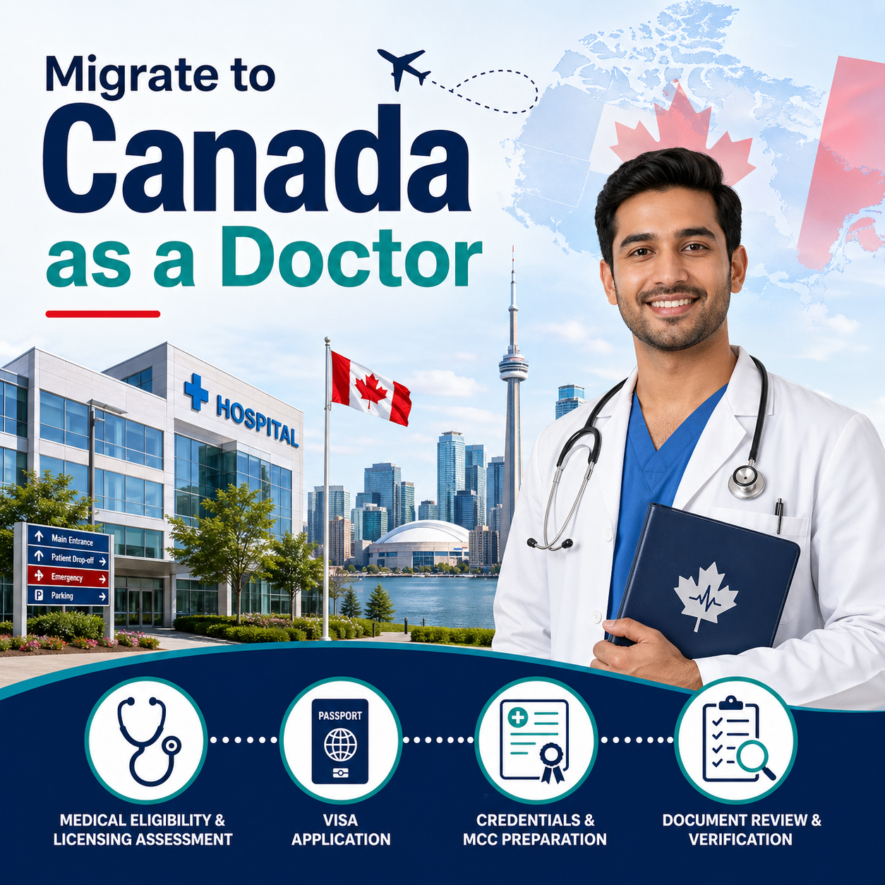 Migrate to Canada as a Doctor